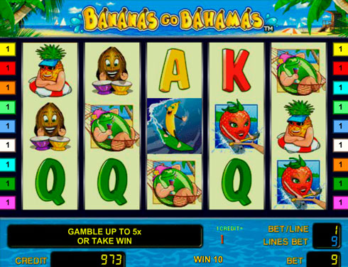 Клуб Вулкан: грати на ігровому автоматі Bananas Go Bahamas Клуб Вулкан: грати на ігровому автоматі Bananas Go Bahamas